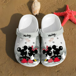 Mickey Love Minnie Disney Soft Clogs